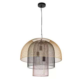 Светильник подвесной Indigo Forza E27 120 Вт 3 кв.м черный IP20 (V000312)