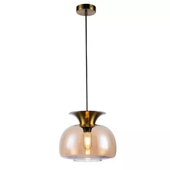 Светильник подвесной Indigo Mela E27 60 Вт 3 кв.м бронза IP20 (V000096)