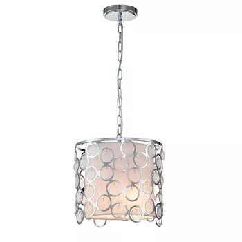 Светильник подвесной Indigo Monile E14 180 Вт 9 кв.м никель IP20 (V000211)