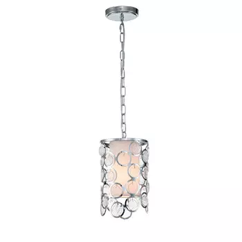 Светильник подвесной Indigo Monile E14 60 Вт 3 кв.м никель IP20 (V000212)