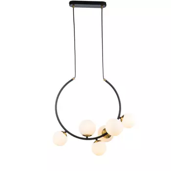 Светильник подвесной Indigo Nuvole G9 240 Вт 12 кв.м черный IP20 (V000088)