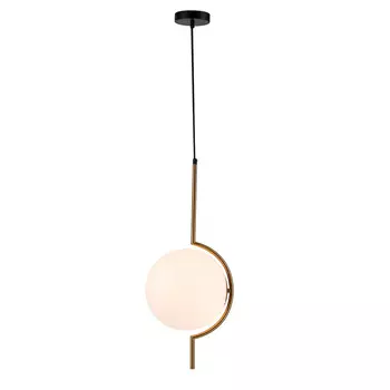 Светильник подвесной Indigo Opaco E27 40 Вт 3 кв.м черный IP20 (V000150)