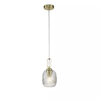 Светильник подвесной Indigo Pizzo E27 60 Вт 3 кв.м золото IP20 (V000288)