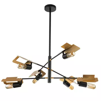 Светильник подвесной Indigo Severo E27 240 Вт 12 кв.м золото IP20 (V000174)