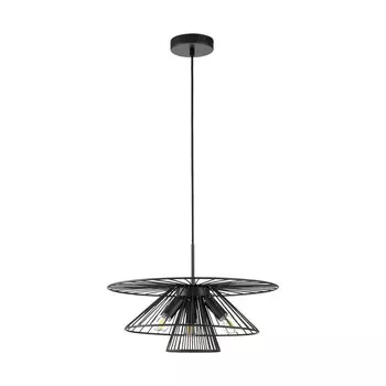 Светильник подвесной Indigo Strato E14 180 Вт 9 кв.м черный IP20 (V000287)