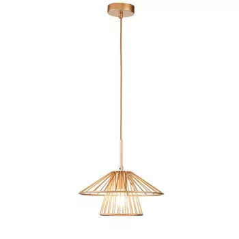 Светильник подвесной Indigo Strato E27 60 Вт 3 кв.м золото IP20 (V000285)