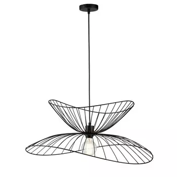 Светильник подвесной Indigo Vestito E27 40 Вт 3 кв.м черный IP20 (V000192)