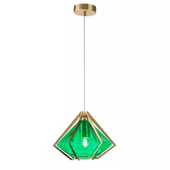 Светильник подвесной Indigo Vista E27 60 Вт 3 кв.м золото IP20 (V000133)