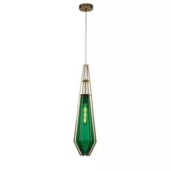 Светильник подвесной Indigo Vista E27 60 Вт 3 кв.м золото IP20 (V000317)