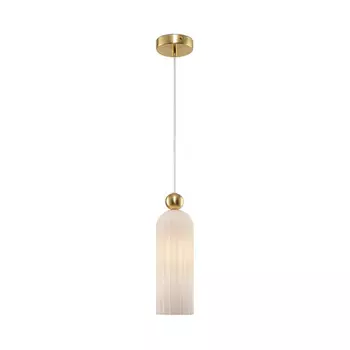 Светильник подвесной Maytoni Antic E14 40 Вт 3 кв.м золото/белый IP20 (MOD302PL-01W)