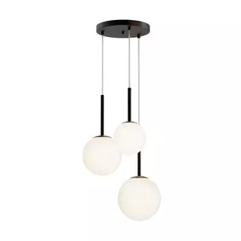 Светильник подвесной Maytoni Basic form E14 120 Вт 12 кв.м черный/белый IP20 (MOD321PL-03B)