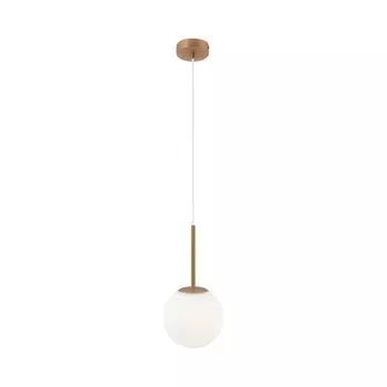 Светильник подвесной Maytoni Basic form E14 40 Вт 3 кв.м золото/белый IP20 (MOD321PL-01G2)