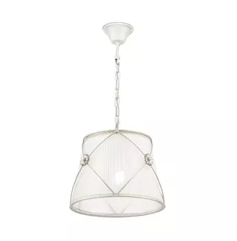 Светильник подвесной Maytoni Lea E27 40 Вт 3 кв.м белый IP20 (ARM369-11-G)