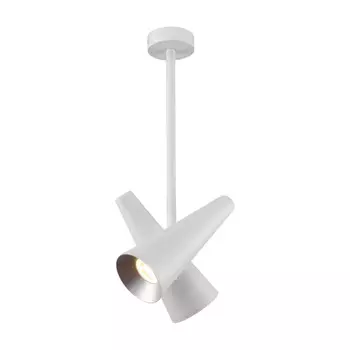 Светильник подвесной Maytoni Modern GU10 100 Вт 5,6 кв.м белый IP20 (MOD095CL-02W)