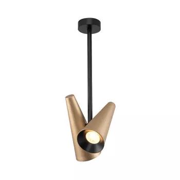 Светильник подвесной Maytoni Modern GU10 100 Вт 5,6 кв.м латунь IP20 (MOD095CL-02BS)