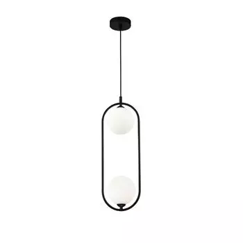 Светильник подвесной Maytoni Ring G9 50 Вт 3 кв.м черный IP20 (MOD013PL-02B)