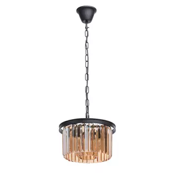 Светильник подвесной MW-Light Гослар Е27 180 Вт 9 кв.м черный IP20 (498015203)