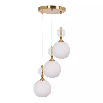 Светильник подвесной MW-Light Крайс E27 180 Вт 9 кв.м бронза IP20 (657013003)