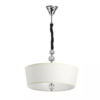 Светильник подвесной MW-Light София Е27 360 Вт 18 кв.м хром IP20 (355015006)