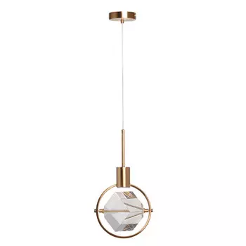 Светильник подвесной RegenBogen Ауксис GU10 50 Вт 2,5 кв.м латунь IP20 (722013501)