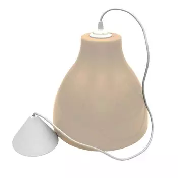 Светильник подвесной Svet Melodi E27 60 Вт бежевый IP20 (1400-00120)