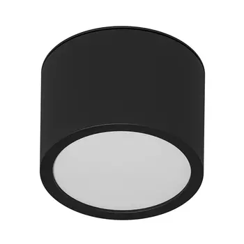 Светильник потолочный Arte Lamp Intercrus GX53 15 Вт 1 кв.м черный IP44 (A5543PL-1BK)