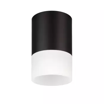 Светильник потолочный Ritter Essen GU5.3 10 Вт 4 кв.м черный IP20 (52062 7)