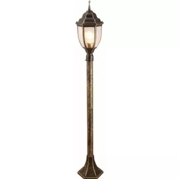 Светильник садово-парковый Arte Lamp Pegasus черно-золотой 320 мм E27 60 Вт IP44 (A3151PA-1BN)