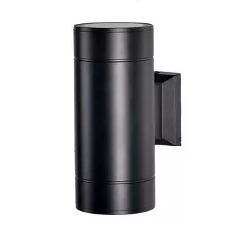 Светильник садово-парковый настенный Arte Lamp Piautos черный GX53 30 Вт IP54 (A1913AL-2BK)