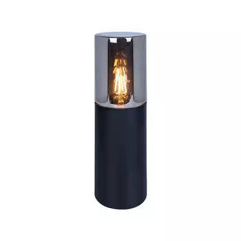 Светильник садово-парковый настенный Arte Lamp Wazn черный E27 40 Вт IP54 (A6218FN-1BK)