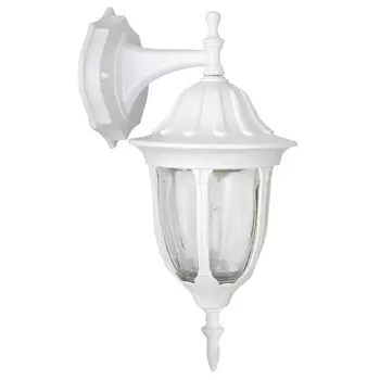 Светильник садово-парковый настенный Camelion белый E27 60 Вт IP43 (4502 C01)