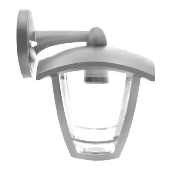 Светильник садово-парковый настенный Camelion Дели 2 серый E27 60 Вт IP44 (PP5202 C09)