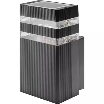 Светильник садово-парковый настенный Dwi Techno черный Е27 60 Вт IP65 (24396 0)