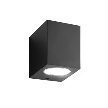 Светильник садово-парковый настенный Escada Escada черный GU10 5 Вт IP44 (30007W/01)