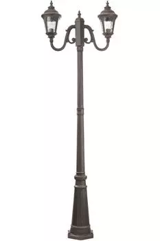 Светильник садово-парковый Outdoor Goiri бронза антик 2100 мм Е27 120 Вт IP44 (O028FL-03BZ)