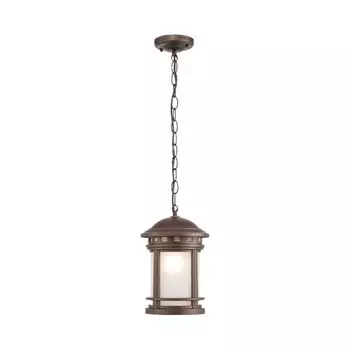 Светильник садово-парковый подвесной Outdoor Salamanca коричневый 200 мм E27 60 Вт IP44 (O031PL-01BR)