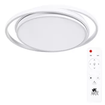 Светильник светодиодный накладной Arte Lamp Sonny 3000-6500К 100 Вт 14 кв.м белый IP20 с пультом (A2688PL-1WH)