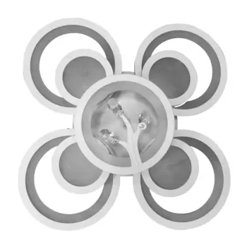 Светильник светодиодный накладной Camelion 3000-6000К 120 Вт 25 кв.м белый IP20 с пультом (LCL-1018)