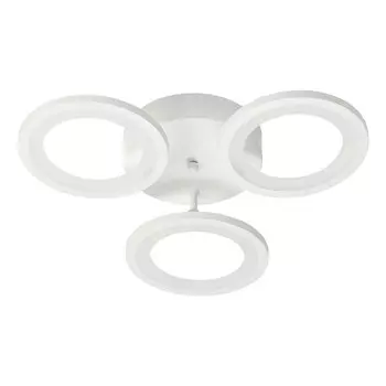 Светильник светодиодный накладной De City Мадлен 3000-6500К 72 Вт 18 кв.м белый IP20 (424013303)