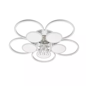 Светильник светодиодный накладной Escada Aura 3300-6500К 182 Вт 42 кв.м белый IP20 (10228/10LED)