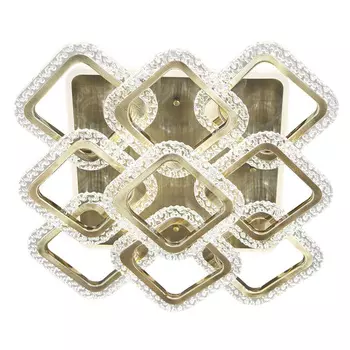 Светильник светодиодный накладной Escada Kaleidoscope 3000-6500К 135 Вт 26 кв.м золото IP20 (10238/9LED)