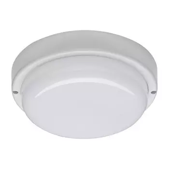 Светильник светодиодный накладной Gauss Lite ДБП-15 4000К 15 Вт IP65 белый с датчиком движения опал (126418215-S)