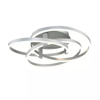 Светильник светодиодный накладной Indigo Pleiade 3000-6000К 240 Вт 17 кв.м серебро IP20 с пультом (V000001L)