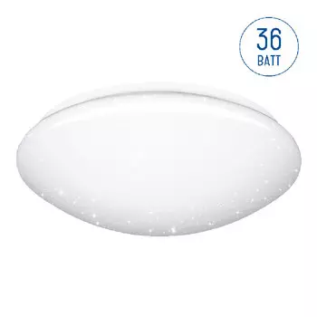 Светильник светодиодный накладной Lumin'arte Startrek 4000К 36 Вт 20 кв.м белый IP20 (C06LLS36W)