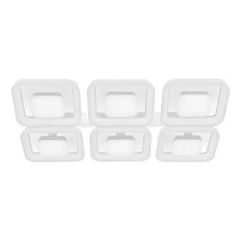 Светильник светодиодный накладной Ritter Domino 2700-6400К 240 Вт 50 кв.м белый IP20 (52011 5)