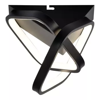 Светильник светодиодный накладной Ritter Falena 2700-6400К 60 Вт 6 кв.м черный IP20 (51653 2)