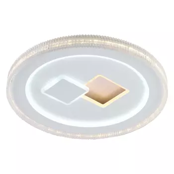 Светильник светодиодный накладной Ritter Galassia 2700-6400К 80 Вт 30 кв.м белый IP20 (51662 4)