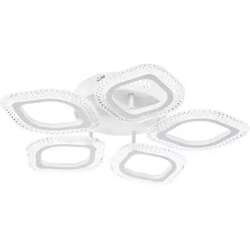 Светильник светодиодный накладной Ritter Losanga 2700-6400К 68 Вт 21 кв.м белый IP20 с пультом (52925 9)