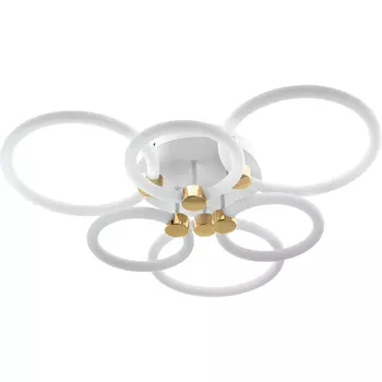 Светильник светодиодный накладной Ritter Ottimo 2700-6400К 144 Вт 65 кв.м белый IP20 (51613 6)