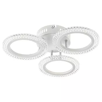 Светильник светодиодный накладной Ritter Riflesso 2700-6400К 42 Вт 13 кв.м белый IP20 с пультом (52923 5)